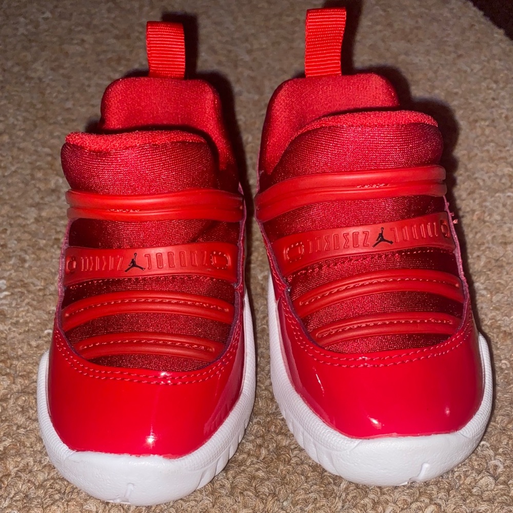 Air Jordan 11s. “RETRO GYM RED”